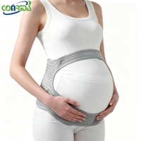 Ceinture de soutien abdominal intégrée respirante CONRIDA pour femmes enceintes – Soulagement post-partum