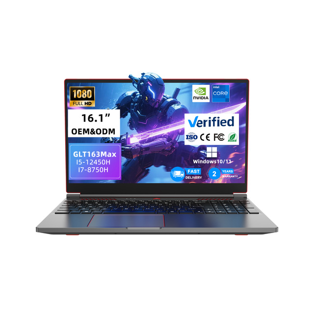 Factory Wholesale 16.1 Inch Student Gaming Laptop Core 8GB 16GB RAM 256GB 512GB SSD 144Hz IPS Panel OEM Back-to-School
