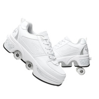 Chaussures de roller à roues escamotables 4 roues pour adultes et enfants – Vente en gros