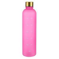 Bouteille d'eau en verre écologique en gros avec manchon en silicone, dégradés givrés, logo personnalisé, 150g, pour le sport et l'extérieur