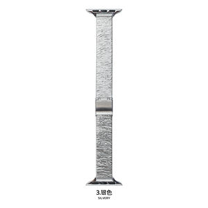 Adecuado para la correa de reloj de metal ondulado <span class=keywords><strong>Pictet</strong></span> de moda Ultra2/1 correa de reloj delgada de lujo serie de reloj 10 9 8 7 6 5 4 3 2 1 - Product Image 3