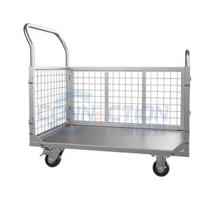 Chariot industriel à plate-forme manuelle pliable portable personnalisé pour le <span class=keywords><strong>transport</strong></span> et le stockage - Product Image 5