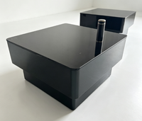 Barres, clubs, KTV, villas, salles audiovisuelles, maisons d'hôtes de haute qualité, table basse en acier inoxydable miroir 8K