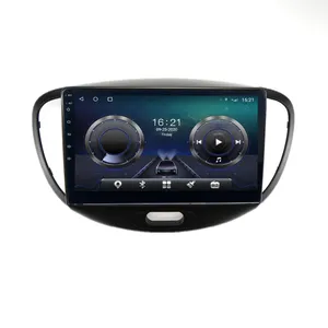 CTJ אנדרואיד רכב DVD מובנה HD מולטימדיה סטריאו עם GPS/BT/AM/FM רדיו/carplay עבור 2010-2013 I10