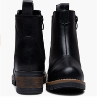 Sepatu Boots Kulit Asli Wanita Model Terbaru Nyaman dan Tahan Lama, Harga Promo