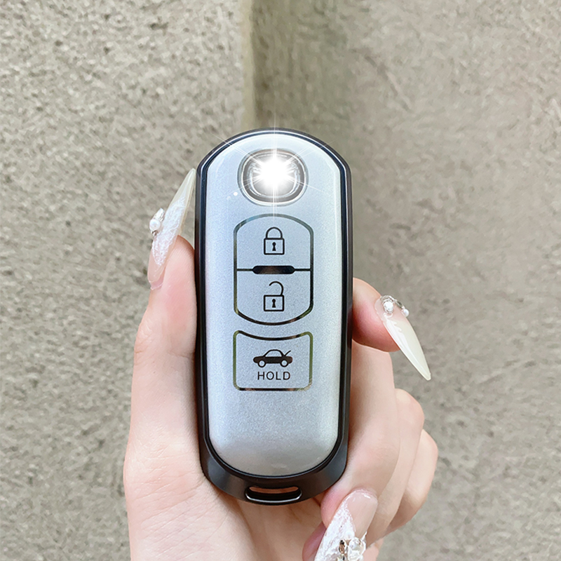 Type A 2 button cover-Silver