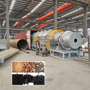 Industrial Charcoal Carbonization Kiln Wood Sawdust Rice Husk Coconut Shell Charcoal Making Machine - Product Image 1