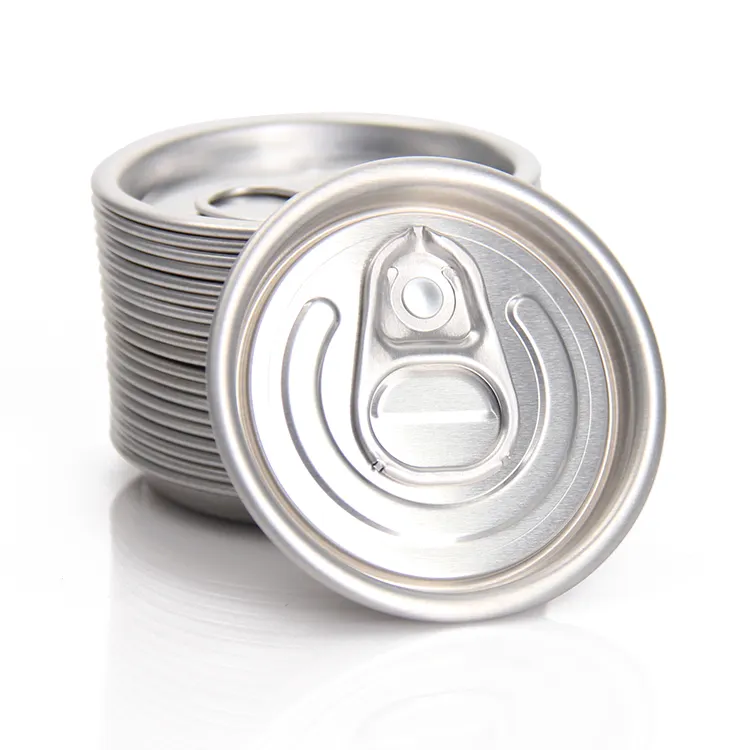 Couvercle de canette de soda jetable facile à tirer Offre Spéciale de qualité supérieure avec languette de traction à anneau de couleur