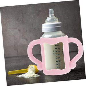 Zeotai - Asas de Silicona para Biberones de Bebés y Niños Pequeños, Paquete de 2, Agarre Suave para Biberones de Cuello Estrecho - Product Image 3