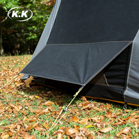 Kawagebo Kamp (KK) 25' X 18.4' Gonflable 42.8 ㎡   Tente de camping gonflable pour 8 à 14 personnes avec 2 chambres