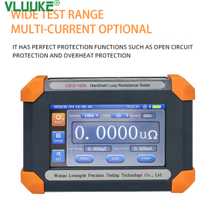 VLUUKE-Probador de resistencia de bucle de mano, disyuntor electrónico de 220V, resistencia de contacto, V - Product Image 4