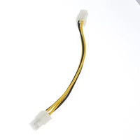 Câble d'extension d'alimentation pour processeur PC, adaptateur de connecteur mâle à 4 broches vers femelle à 4 broches, 1015 22AWG