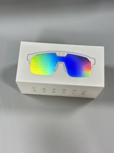 Q01 Smart Glasses 8MP <b>Camera</b> Gradient Purple Lenses BT5.3 WiFi AI Voice Assistant Object Recognition 270mAh - Product Image 3