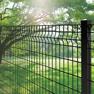Chất lượng cao bột tráng vườn hàn dây lưới 3D lưới hàng rào Bảng điều khiển aand cổng giá rẻ bền vững 3D dây hàng rào - Product Image 5