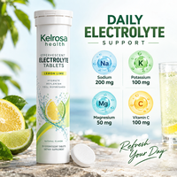 Toptan Beyaz Etiketli Sporcu Besin Takviyesi Enerji İçeceği Hidratasyon İçeceği Şekersiz Hızlı Etkili Elektrolit Tabletleri