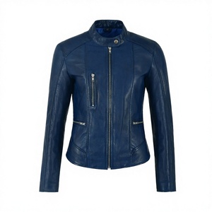 แจ็คเก็ตมอเตอร์ไซค์หนังแท้คุณภาพสูงสำหรับผู้หญิง ดีไซน์พิมพ์ลาย ระบายอากาศได้ดี พร้อมซิป ขายดีที่สุด ทันสมัย เหมาะสำหรับกิจกรรมกลางแจ้ง - Product Image 2