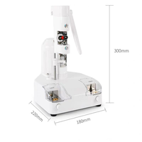 Machine de perçage, de poinçonnage et de rainurage de lentilles CP-24C pour magasin d'optique, équipement pour lunettes