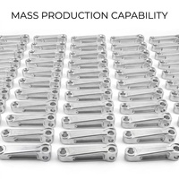 Service de forgeage à chaud sur mesure, pièces en aluminium et en acier, forgeage de précision, usinage CNC, surface zinguée anti-corrosion