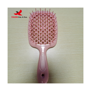 Mixed Procurement Low Price Wholesale ABS <b>Detangling</b> Vent Shower Hair <b>Brush</b> for Curly Thick Straight Hair - Product Image 2