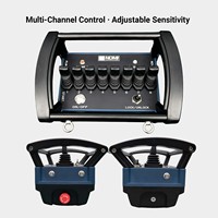 Control Remoto Hidráulico Industrial para Grúa de Contenedores, Controlador Inalámbrico Estable para Manejo de Carga Portuaria