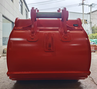 RSBM NM400 NM500 Baja Tahan Aus ZX360 Excavator Rock Bucket yang Diperkuat untuk Kondisi Ekstrem.