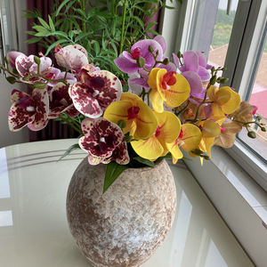 Usine de fleurs artificielles Meiyu Craft, orchidée Phalaenopsis imprimée en 3D, 30cm-100cm, fleur artificielle pour la décoration de la maison et des mariages - Product Image 2