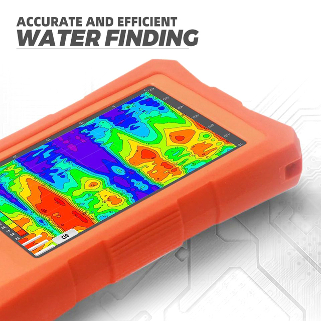 Precision ADMT-600S-X Multi-Frequency Metal Groundwater Detector with IP68 Rating and WiFi for Deep Water Well Borehole Survey
