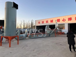 Mới được tiếng ồn thấp 3000 kg/giờ Pet <span class=keywords><strong>PP</strong></span> <span class=keywords><strong>PVC</strong></span> nhựa nhãn chai <span class=keywords><strong>separator</strong></span> cho nhựa tái chế - Product Image 5