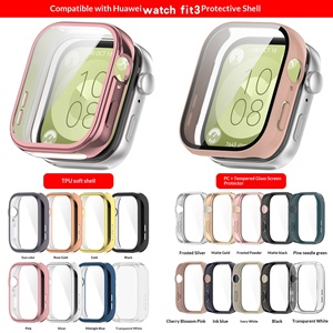 Funda transparente de TPU para HUAWEI <span class=keywords><strong>WATCH</strong></span> <span class=keywords><strong>FIT</strong></span> 3, carcasa protectora a prueba de golpes de cobertura total, cubierta antiarañazos para <span class=keywords><strong>Watch</strong></span> <span class=keywords><strong>Fit</strong></span> 3 - Product Image 1