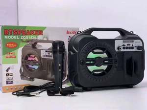 Altavoz Activo ZQS1425 de 4 Pulgadas, Altavoz Portátil de Karaoke con Luz LED Intermitente, Sistema de Sonido con Mochila - Product Image 3