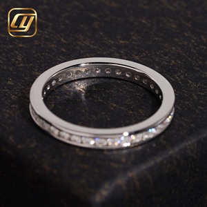 Bague de fiançailles pour homme en diamant de laboratoire certifié IGI, style pavé complet large et brillant en argent sterling S925, bijou statement pour femme - Product Image 5