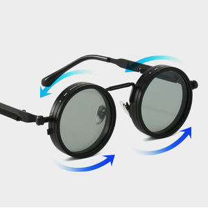 แว่นกันแดดโพลาไรซ์ ND9 ปรับความเข้มแสงได้ UV400 สำหรับผู้ชาย ตกปลา ขับรถ สไตล์เรโทร ป้องกันรังสียูวี ใส่สบายได้ทั้งชายและหญิง - Product Image 2