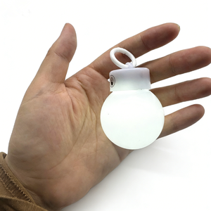 Bola de Plástico Personalizada con <span class=keywords><strong>Luz</strong></span> LED para Adornos de Árbol de Navidad, Linterna de Sublimación con Alimentación por Batería Tipo C y Control Táctil - Product Image 2