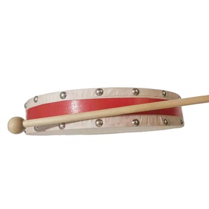 Lados dobles populares con piel de oveja, instrumentos musicales de percusión, tambores indios de <span class=keywords><strong>samba</strong></span> de <span class=keywords><strong>Brasil</strong></span> - Product Image 5