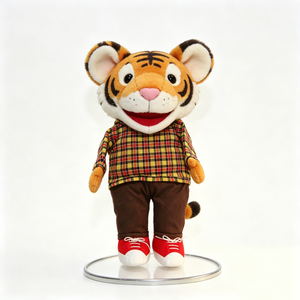 Peluche de tigre personalizado, peluche de tigre, muñeco de peluche de tigre, peluche de tigre de dibujos animados, peluche de animal de la selva, peluche de tigre adorable - Product Image 6