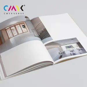 OEM Best Quality A4 Magazine Printing Perfect Binding Book Magazine Printing Kraft Paper Cover Instruction Printing