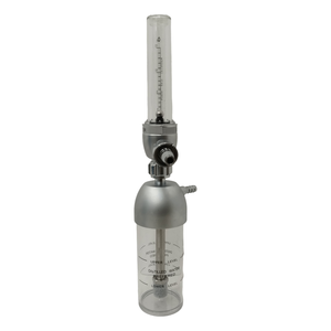 Oem Medische Apparatuur Aluminium Cilinder Luchtinhalator Gasstroommeters Zuurstofdrukregelaar Met 200Ml Luchtbevochtigerfles - Product Image 1