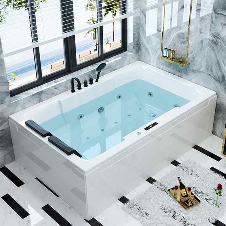 Die ultimative Entspannung: Ihre neue Whirlpool Badewanne mit Dusche () Die ultimative Entspannung: Ihre neue Whirlpool Badewanne mit Dusche