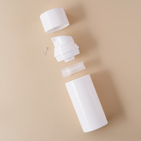 Flacon cosmétique de luxe sous vide sans air avec pompe à lotion en plastique sans air de 30 ml, 50 ml, 80 ml, 100 ml, 120 ml, 150 ml