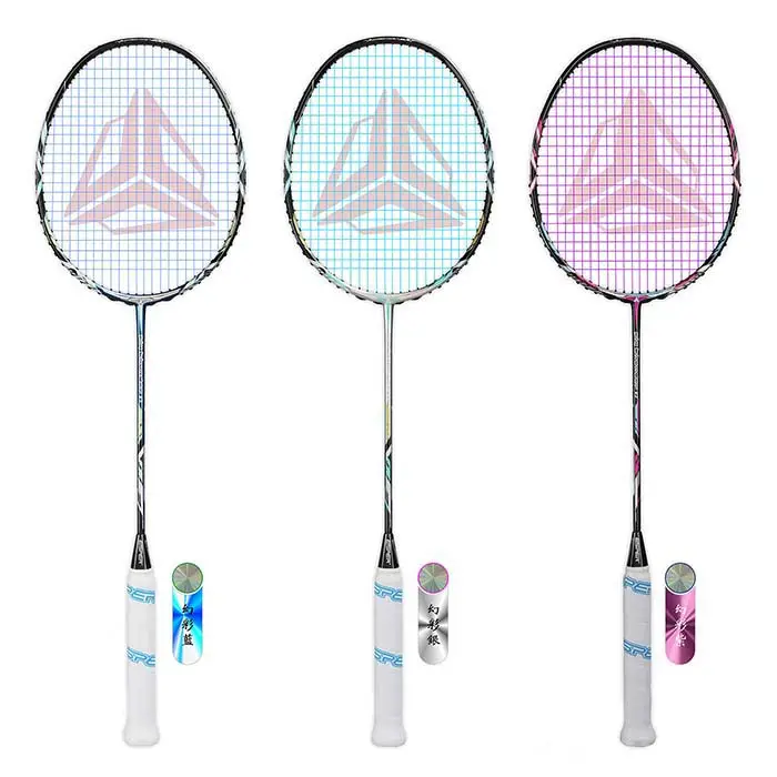 2022 Nieuwe Aangekomen Professinal Badminton Racket Custom Hot Frame 40T + 1K Geweven Graphite Carbon 6U/72G 32LBS Badminton Rackets