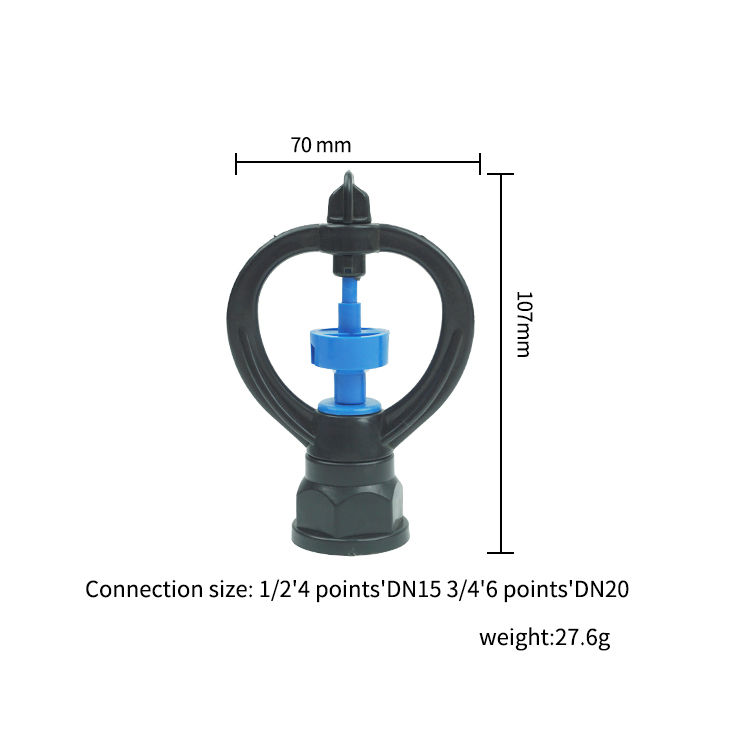 1/2"&3/4" round wheel nozzle