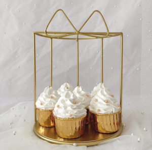 Supporto per torta a forma di orecchio di gatto di alta qualità per matrimonio festa festiva per Cupcake Display vassoio di cottura per torta nuziale supporto per pasticceria strumenti - Product Image 2