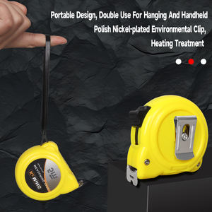 Fita plástica direta da fábrica caso abs com logotipo personalizado ferramentas manuais em 3m/5m/7.5m/10m sistema métrico boa qualidade - Product Image 4