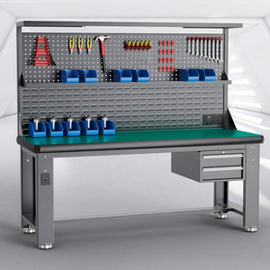 Cadre en profilé d'aluminium multifonctionnel robuste, table de montage sur mesure, poste de travail antistatique, OEM OBM personnalisable - Product Image 2