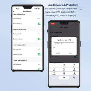Protector de Reconexión Inteligente ZigBee Tuya |   Medidor de Energía, Temporizador por Aplicación, Interruptor de Circuito con Protección Contra Sobrecorriente/Sobrevoltaje/Fugas F66 - Product Image 4