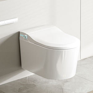 <span class=keywords><strong>Inodoro</strong></span> Electrónico Automático, Sanitario Inteligente Montado en la Pared, <span class=keywords><strong>Inodoro</strong></span> Inteligente <span class=keywords><strong>Suspendido</strong></span> en la Pared para el Baño del Hogar - Product Image 1