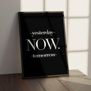 SQ hypebeast Áp phích thiết lập của 3 graffiti in vải Bây Giờ áp phích động lực Quote từ cho cảm hứng được sử dụng trong trang trí nhà hiện đại - Product Image 6