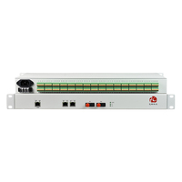 Convertidor IP Ethernet de cierre de contacto seco de tipo convergente de 128 canales