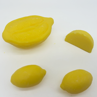 Savon plissé au citron de luxe pour hôtel, format grand format 100 grammes, durable pour une semaine, offrant des services d'hôtel 5 étoiles