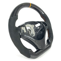 Volant de direction FOCar en Alcantara, daim et fibre de carbone pour BMW E90 E91 E92 E81 E82 E82 E87 E88 2011 2012 M Sport